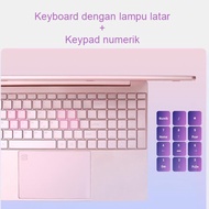 Y4k [2024 UPGRATE] AST laptop pink ultrabook Ram20g+512gb SSD 5000mAh