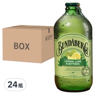 BUNDABERG 賓德寶 水果氣泡飲料 青青檸檬風味  24瓶  375ml
