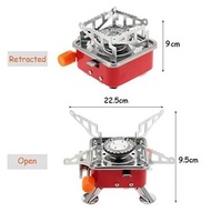 迷你超輕便攜接合式氣體爐  rttckp Mini Ultralight Folding Camping Stove 露營用品 露營餐具 露營鍋 露營爐具 戶外餐具 旅行餐具 露營爐頭 戶外爐具 露營