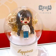 只限香港客戶 Q版公仔香薰機 — 人像香薰機小花瓶 Aroma mist