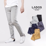 LADOS men's khaki pants - 4032, stretchy material, youthful design
