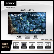 Sony Singapore | 65" A80L | 4K OLED TV | 65A80L | Google TV | 3 Years Warranty