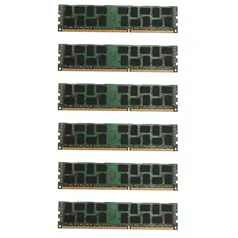 6X 8GB DDR3 1333MHZ Ecc Ram Memory PC3L-10600R 1.35V 2RX4 REG Ecc RAM for Server Workstation