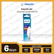 LILIN Philips Essential 6W E14 LED bulb Candle Decorative Lamp