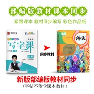 [Official Genuine] Writing Class 6th Grade 2nd Volume Copybook Human Education Edition Primary Schoo