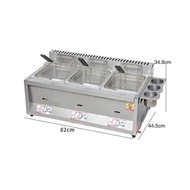 Commercial Gas Fryer Equipment Grill Deep Fryer Machine Frying Machine Teppanyaki Equipment