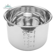 6L Pressure Cooker Inner Pot Rice Pressure Cooker Liner Stainless Steel Inner Pot Minute Pressure Co