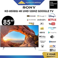 Sony 85 Inch 4K UHD 120Hz Android TV Google TV KD-85X85J HDR Google Play Store Netflix Youtube KD85X