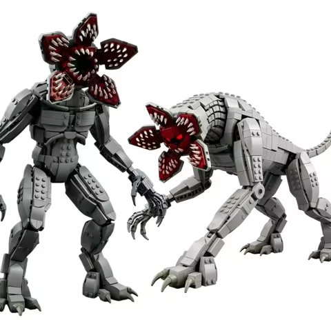 Hot Carnivorous Plant Giant Devil Demogorgon Vecna Models Buliding Blocks Bricks Construct Toys Gift