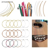 [Prs] 48Pcs/Set Acoustic Guitar Accessories Kit Capo Strings Pis Winder Bridge Pins Saddles All-in-O