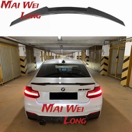 M4 Style For BMW F22 Spoiler Carbon Fiber Spoiler 2 Series F22 Coupe & F87 M2 220i M235i 228i Carbon
