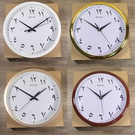 Rovan Wall Clock Jam Dinding Tawaf CounterClockwise