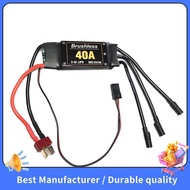 【NEW】2-4S 40A Brushless ESC Drone Airplanes Parts 40A Brushless ESC Black Brushless ESC Speed Contro