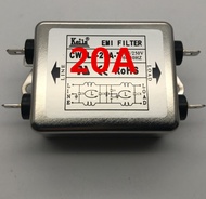 KEILS Power Filter 220V เฟสเดียวสองขั้ว CW4L2-10A / 20-T แหล่งจ่ายไฟบริสุทธิ์ป้องกันการรบกวน AC