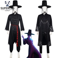 Kpop Demon Hunters Saja Boys Cosplay Baby Jinu Stage Costume Set for Adult Kids Performance