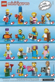 LEGO 71009 Minifigure The Simpsons Series 2  ครบชุด 16 ตัว