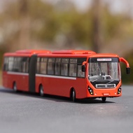 1:64 Scale Shanghai Sunwin Bus BRT Express Bus Model Alloy Simulation Vehicle Diecast Metal Toy Gift