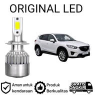 AM 2pcs H15 COB LED Remote Headlights for MAZDA CX-5 Car