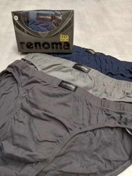 [Innerwear] Seluar Dalam Dewasa Lelaki / Renoma Men's Brief 3 IN 1 Box