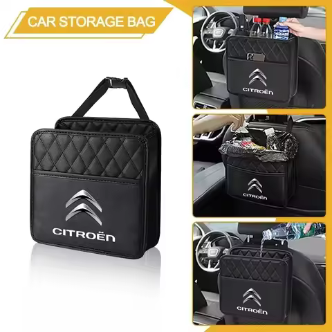Car Storage Bag Multi-function Seat Back Storage Pocket Suspension For Citroen C1 C2 C3 C4 C5 X7 Ber