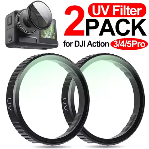UV Lens Filter for DJI Osmo Action 5 Pro/Action 4/3 Camera Filter UV Optical Glass Polarizer Filters