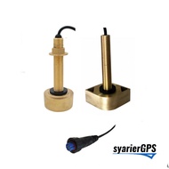 Bronze Transducer 50/200 Dual Fequency  for Garmin 8 pin FF350 plus AQUAMAP GPSMAP 585 plus 650 GPS