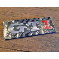 Car 3D Metal Decals For VW VOLKSWAGEN Polo Golf 2,3,4,5,6,7,8,MK3,MK4,MK5,MK6,MK7 Chrome,Red GTI Log