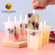 TARSURESG Ice Cream Molds, DIY Mould with Stick Cover Popsicle Mold, Summer Reusable Ice Cream Tools Gadgets Ice Maker
