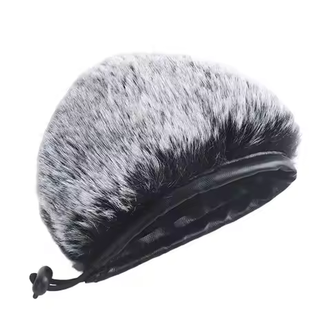 Foam Windscreen Cover For Blue Yeti Microphone, Mic Furry Windscreen Muff Replacement Part-BTFL
