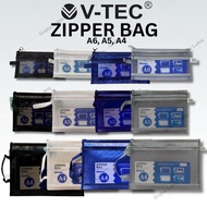 Zipper Bag Stationery Storage Size A6/ A5/ A4 Zipper Bag Net Size A6/ A5/ A4
