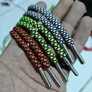 Premium Shoelaces P 60 cm 90 cm 125cm Dragon comb - Round shoelaces with Dragon scale motif