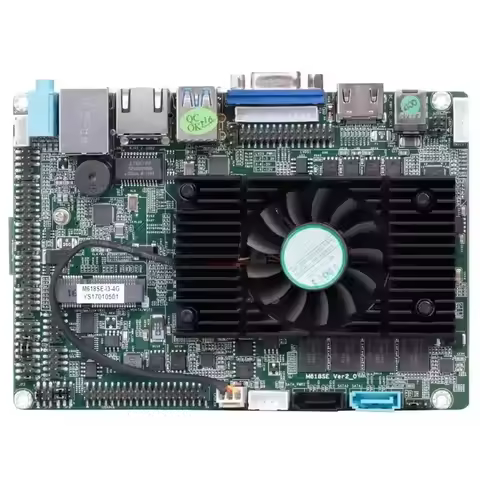 2025 ELSKY Factory CPU Motherboard Combo with Core 3rd Gen I3 I5 I7 CPU Dual core DDR3 3.5-inch onbo