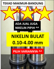 Kawat Niklin Bulat - Meteran - Nikrom Nikelin Nichrome