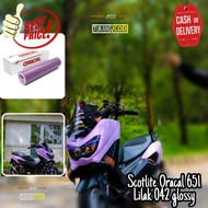 UNGU Oracal 651 purple scotlite Sticker, purple motorcycle scotlite, purple motorcycle scotlite, glo