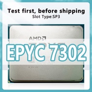 EPYC 7302 CPU 7nm 16 Cores 32 Threads 3.0GHz 128MB 155W processor Socket SP3 For H11SSL-i Mainboard 