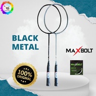 RAKET BADMINTON MAXBOLT BLACK METAL ORIGINAL 100%