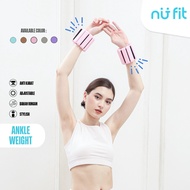 Nu Fit - [FREE POUCH] Adjustable Wrist & Ankle Weight Bangles - Weight Bracelet - Weight Bangle - We