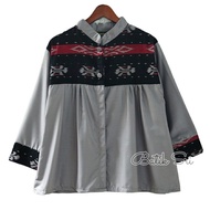 Rosaline #2 blouse batik kombinasi