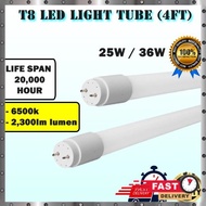 T8 LED LIGHT TUBE Extra Bright 4FT Wall Ceiling Lighting / Lampu TUBE Terang Dinding / SILING LAMPU 