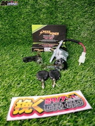 Anti Theft Key Ignition Switch Flower Type For Yamaha Mio Sporty / Soulty