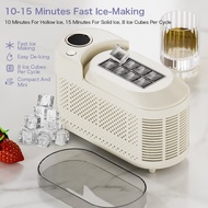 Mini Ice Maker Quick Ice Production Fully Automatic Cube Machine Portable Desktop Ice Maker