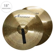 Arborea แฉเดินพาเหรด ฉาบเดินพาเหรด Marching ขนาด 18 นิ้ว แบบทองเหลือง รุ่น BRASS-18 (18"/45cm Marchi