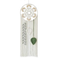 Macrame Dream Catchers for Bedroom Dream Catcher Wall Decor Large Boho Wall Hanging with Woven Leave