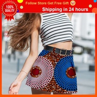forest African Print Fabric Polyester 6 Yards 2 Sides Geometric Pattern Ankara Party Dress Tradition
