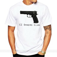 CZ Owners Club Shirt CZ75 P10 P-07 P-10 CZ-75 P09 CZ-USA FREE SHIPPING fashion t-shirt men cotton br