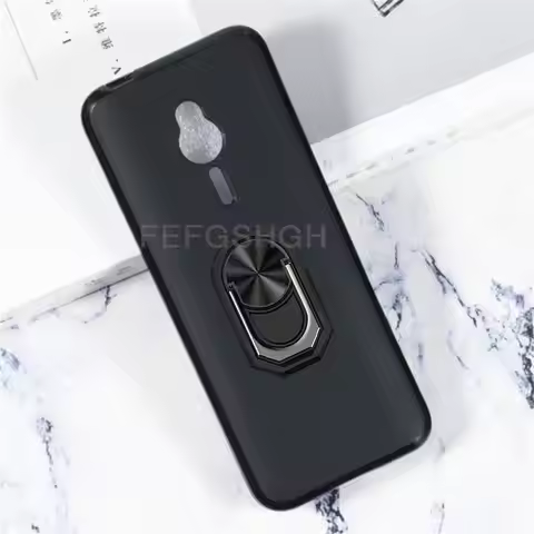 For Nokia 230 230DS RM-1172 RM-1126 Back Finger Ring Soft TPU Silicone Case For Nokia 230 230DS RM-1