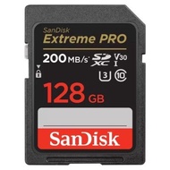 全新SanDisk Extreme PRO V30 U3 C10 UHS-I SDXC 記憶卡 128GB 相機SD記憶卡