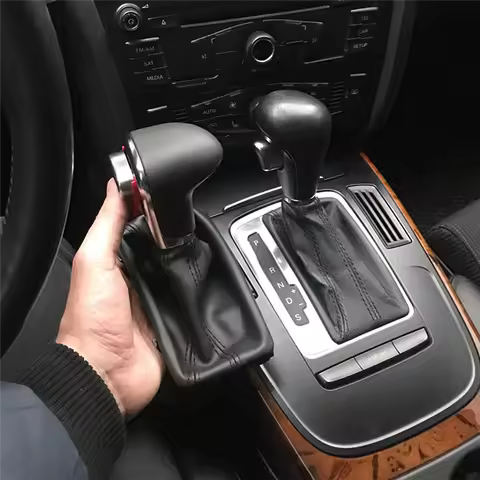 NEW-Auto Automatic Gear Shift Knob For A6 C6 A3 8P A4 B8 A5 Q5 2009 -2014 4G1 713 139 R Accessories