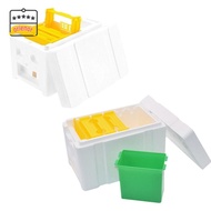 ORIENOR Queen Bee Breeding Box, Box Bee Mating Box Waterproof Beekeeper Garden Pollination Box, Beek