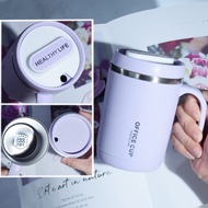 500ml Stainless Steel Office Coffee Mug Nordic Coffee Cup Office Cup Thermal Cup Cawan Tahan Panas